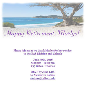 Marlys Murray Retirement Party Invitation