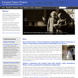 The Einstein Papers Project